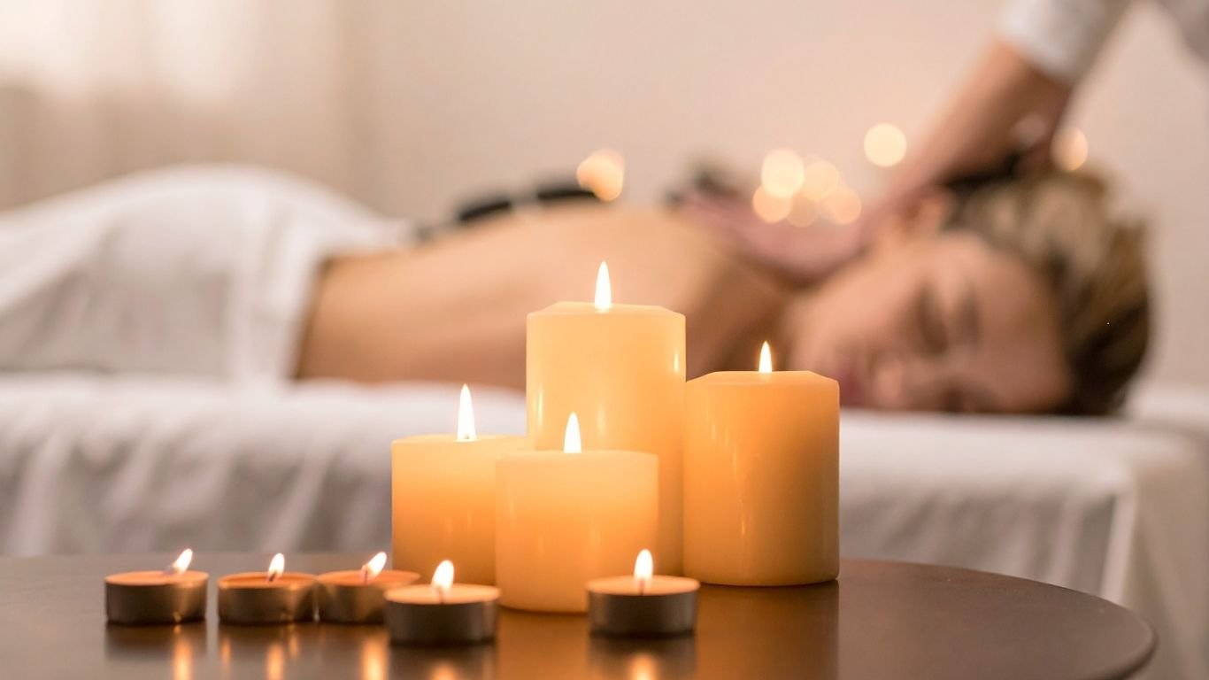 Benefit's Hot Stone Massage